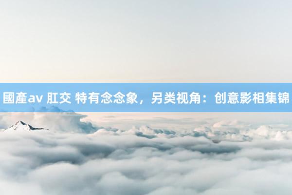 國產av 肛交 特有念念象，另类视角：创意影相集锦